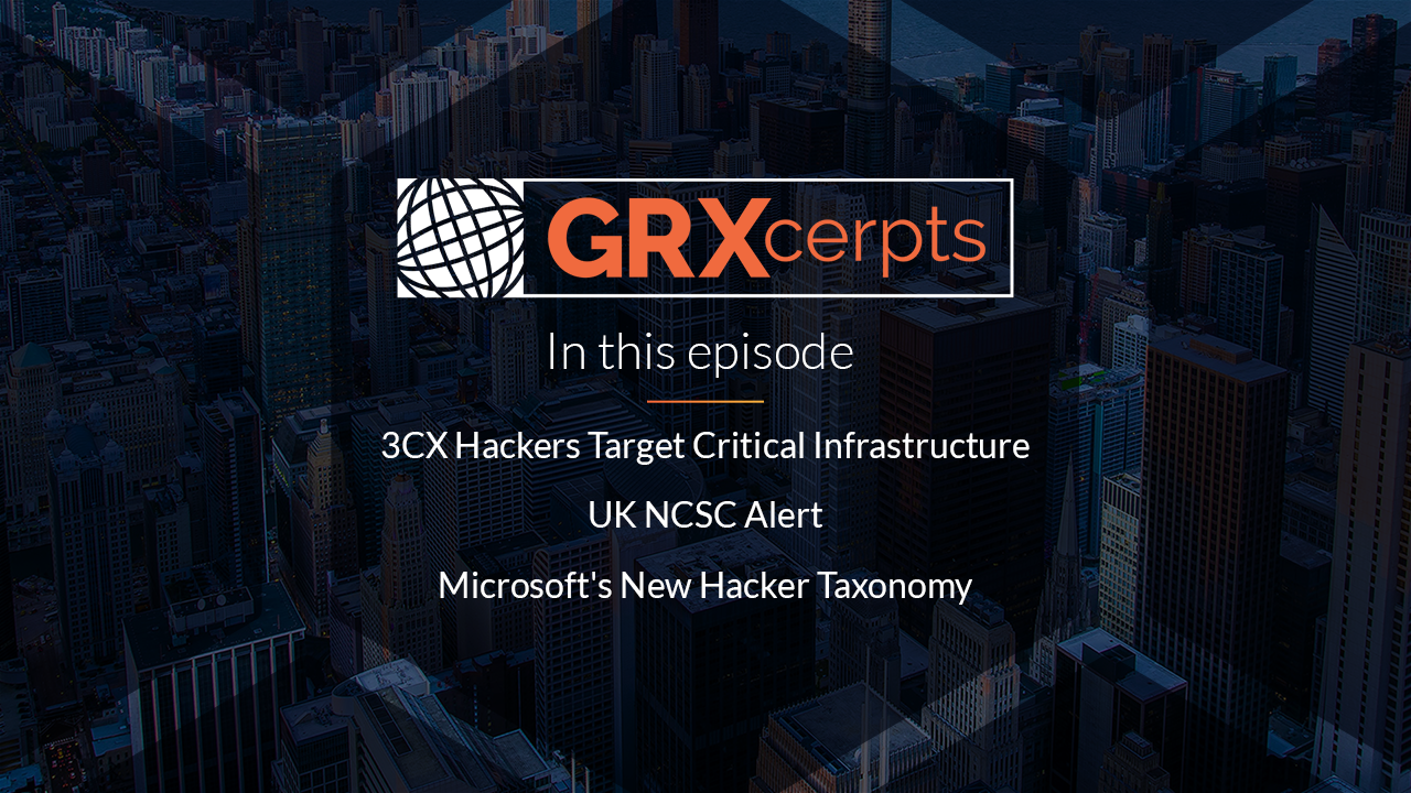 3CX Hackers Target Critical Infrastructure | Microsoft Hacker Taxonomy