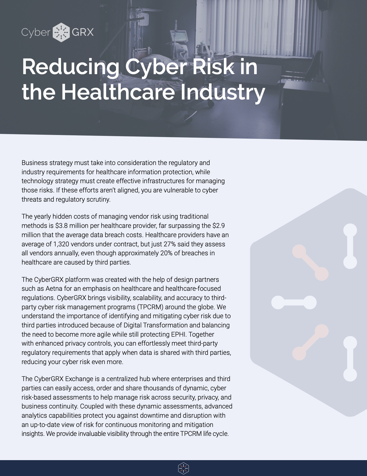 Consequences of Poor Cyber Risk Management in Healthcare