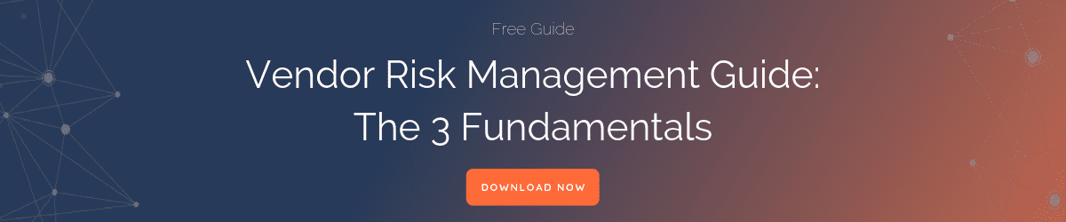 vendor risk management VRM guide